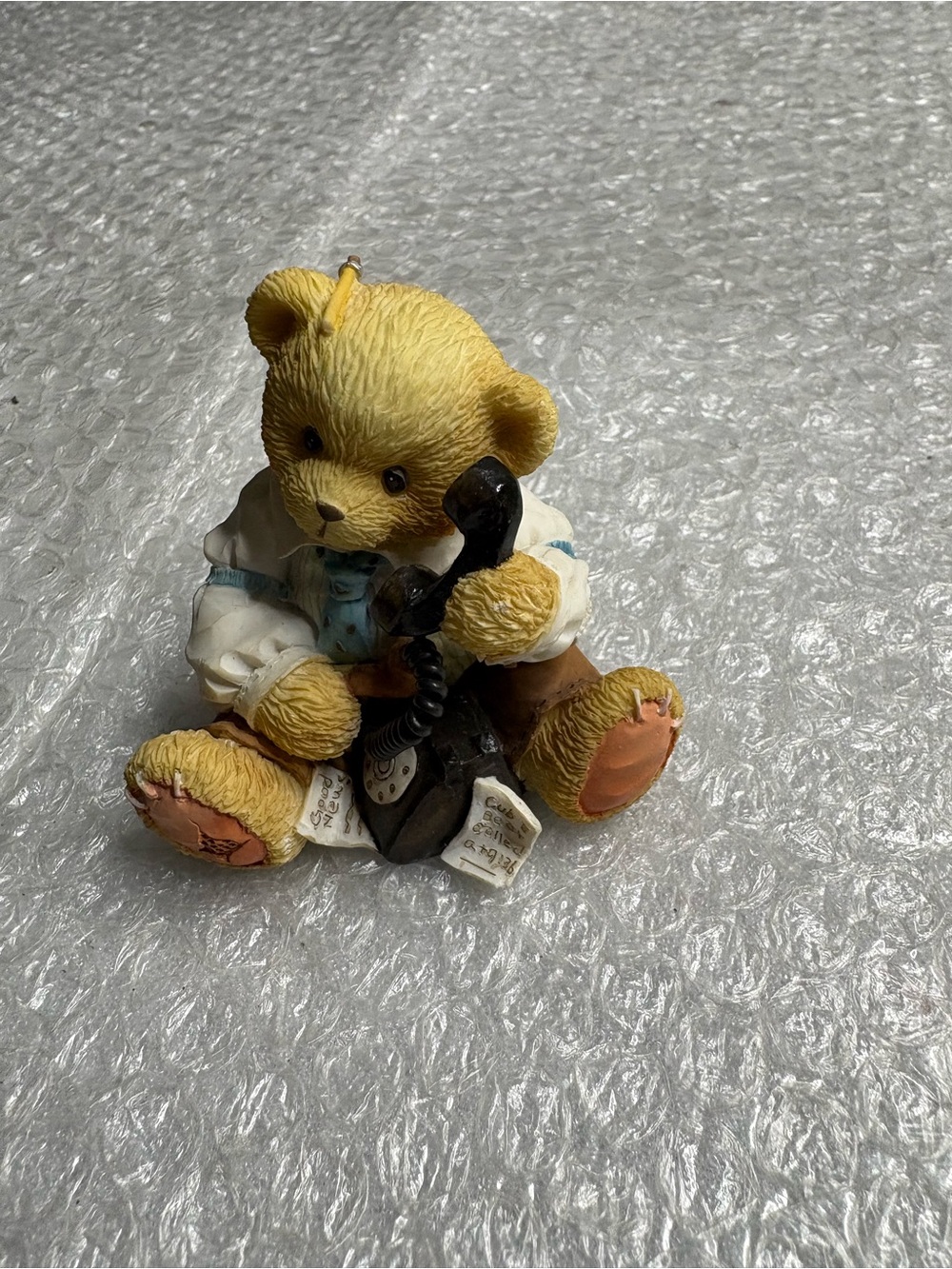 Cherished Teddies figurine featuring the character R. Harrison Hartford